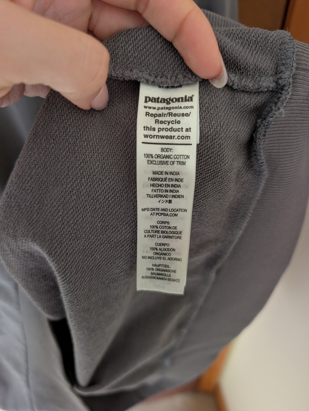 Patagonia Regenerative Organic Certified™ Cotton Crewneck Sweatshirt, Xxl - Picture 6 of 8